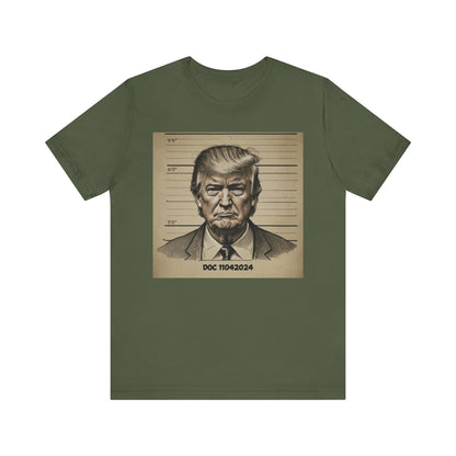 Tee Donald Trump Mugshot 11042024