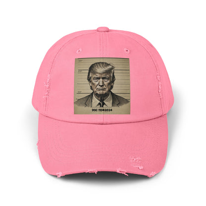 DOC Trump 2024 Unisex Distressed Cap