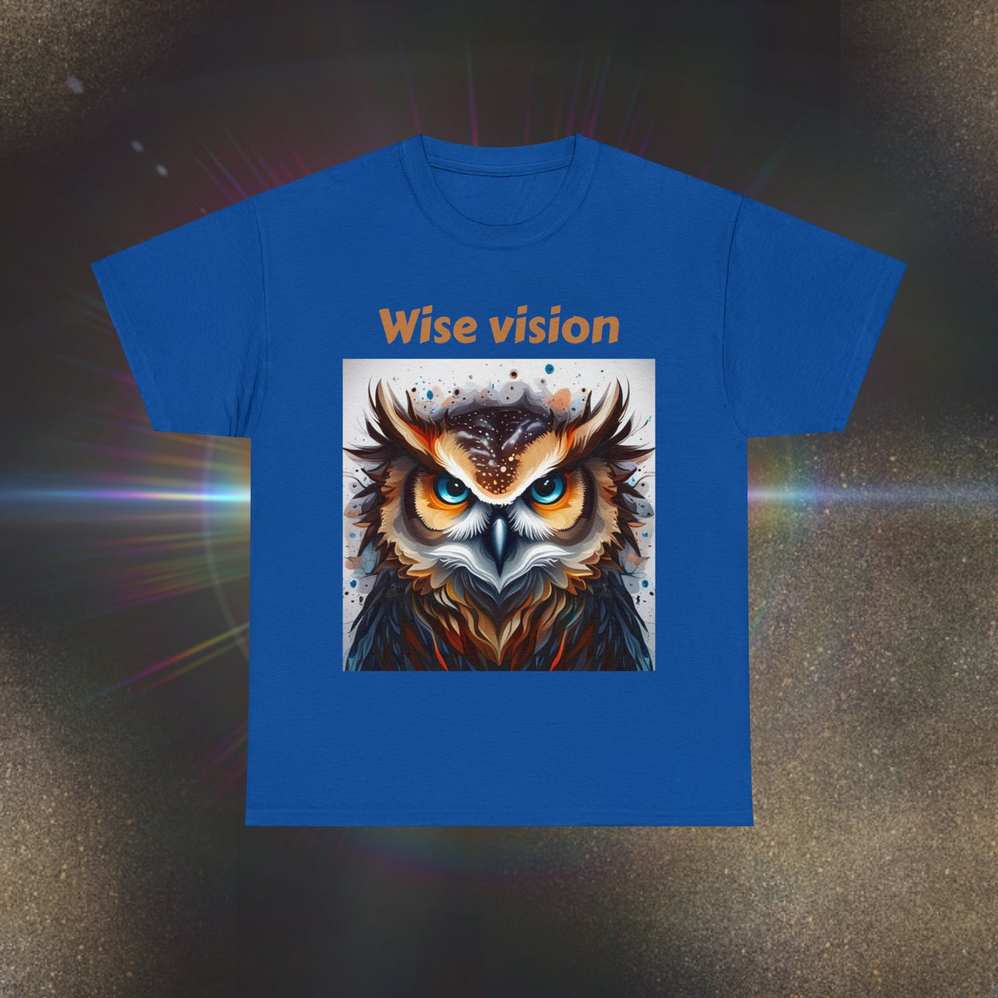 Wise Wisdom Owl Unisex Heavy Cotton Tee