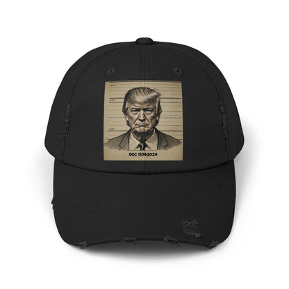 DOC Trump 2024 Unisex Distressed Cap