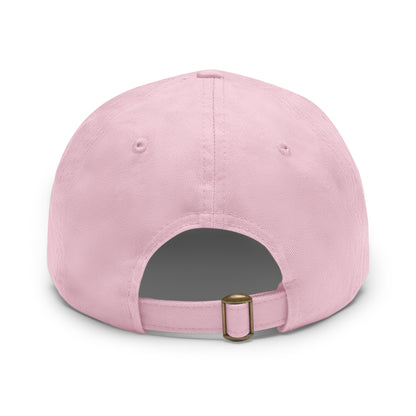 DOC Trump Dad Hat with Leather Patch (Rectangle)