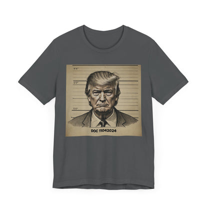 Tee Donald Trump Mugshot 11042024