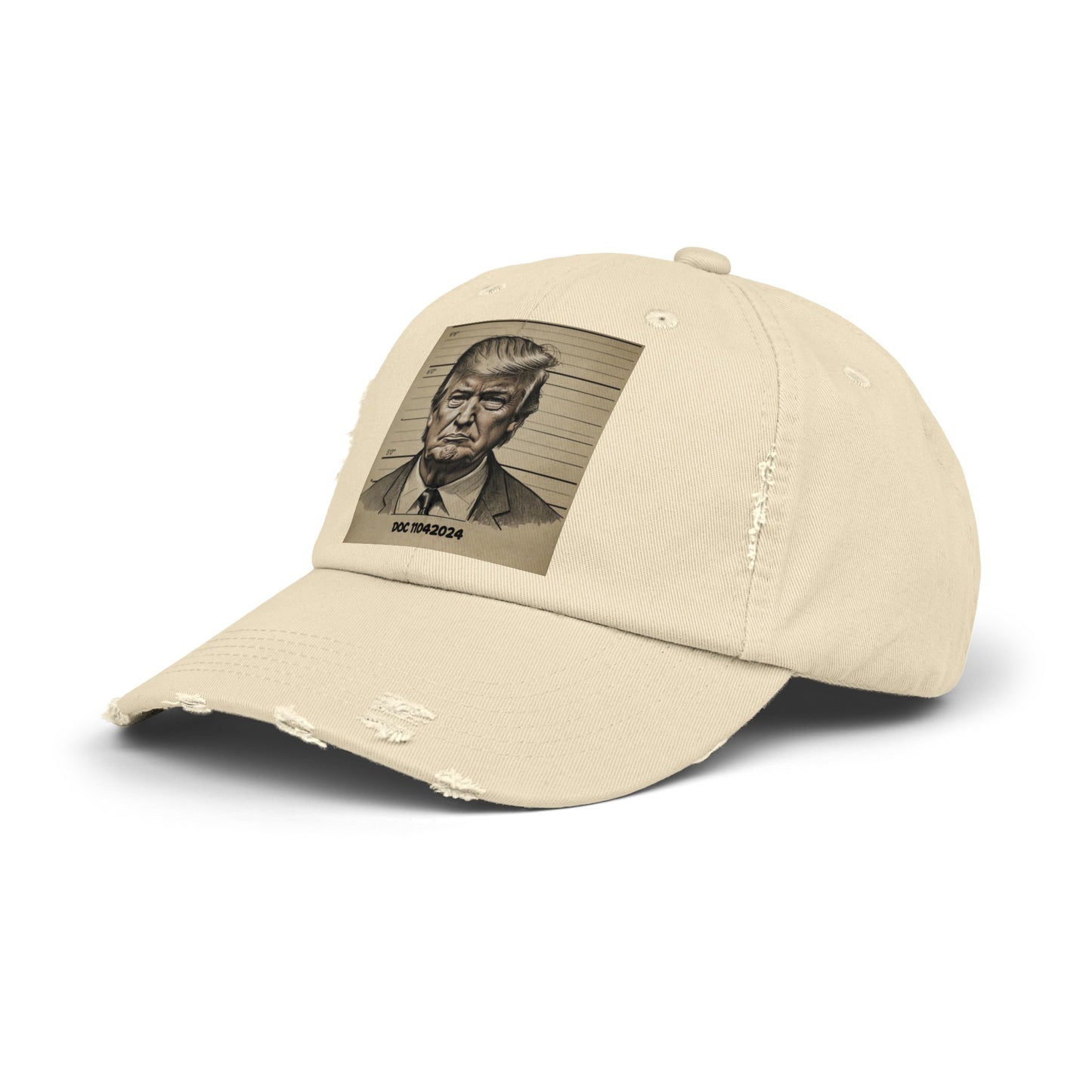 DOC Trump 2024 Unisex Distressed Cap