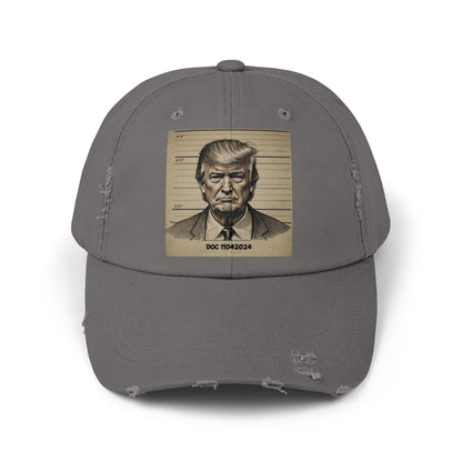 DOC Trump 2024 Unisex Distressed Cap