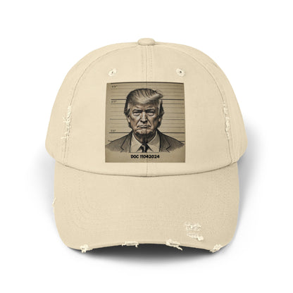 DOC Trump 2024 Unisex Distressed Cap