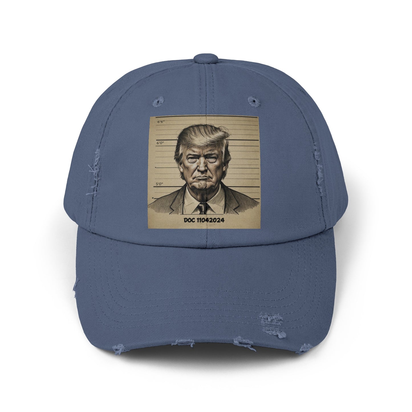 DOC Trump 2024 Unisex Distressed Cap