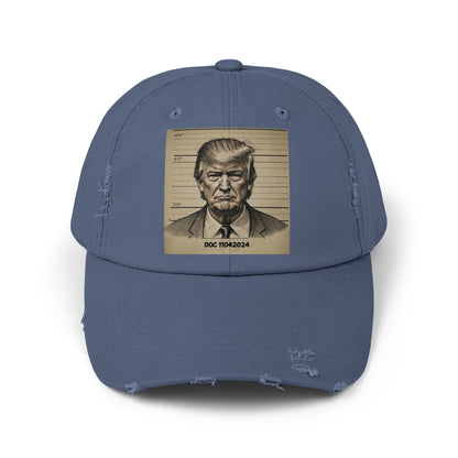 DOC Trump 2024 Unisex Distressed Cap