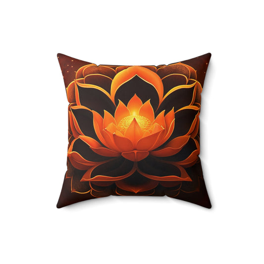 Sacral Chakra Accent Pillow