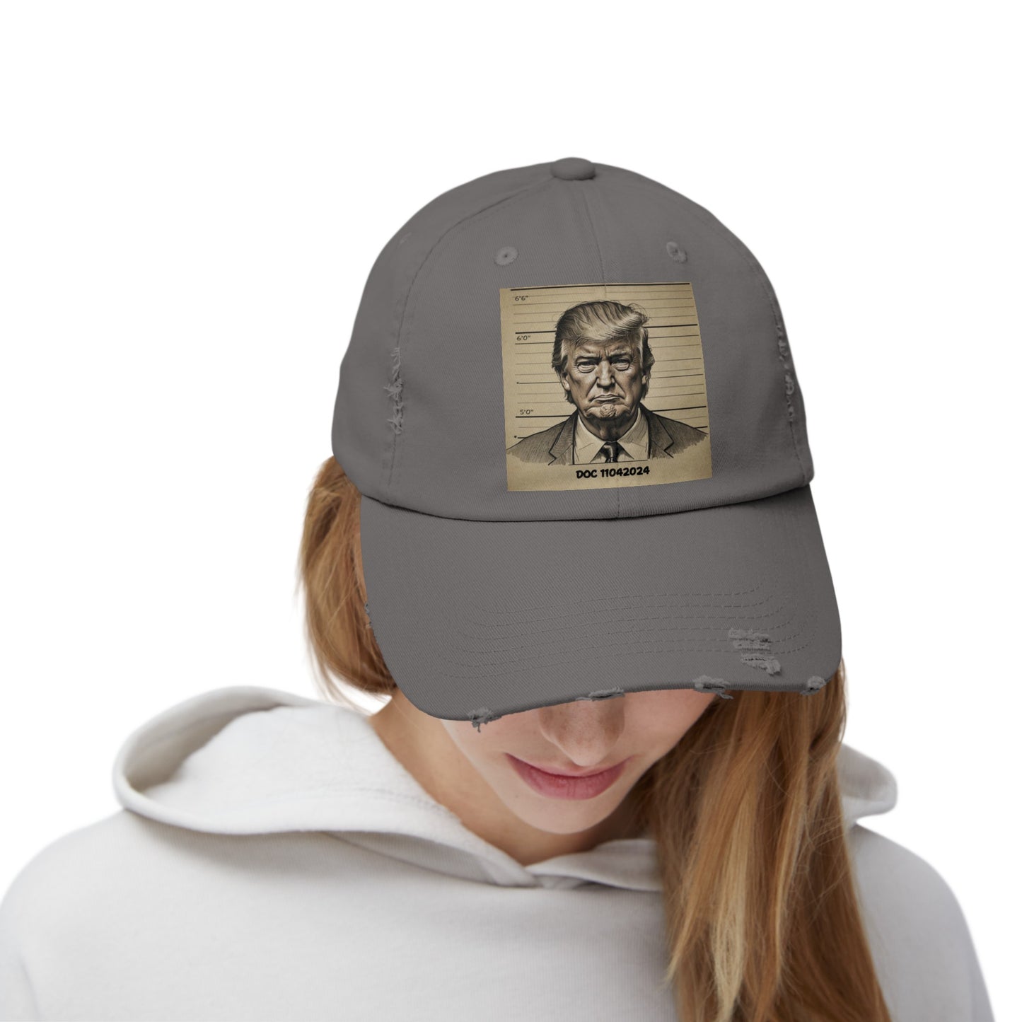 DOC Trump 2024 Unisex Distressed Cap