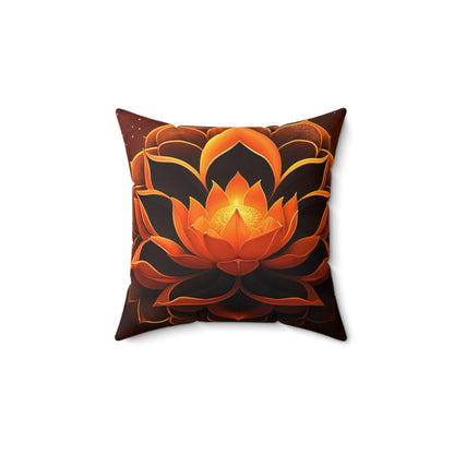 Sacral Chakra Accent Pillow