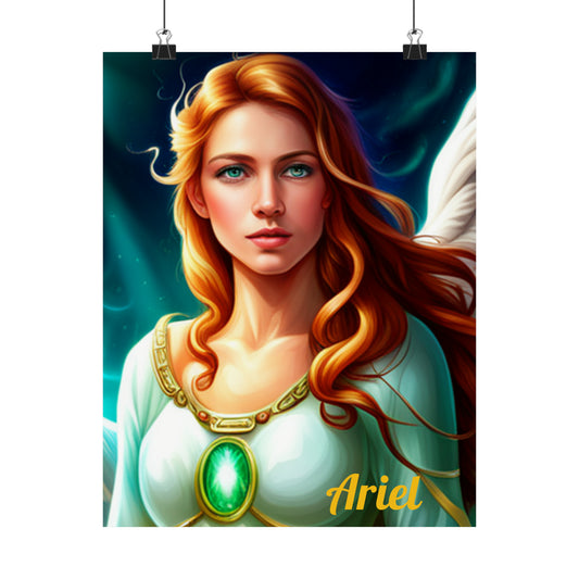 Arch Angel Ariel Matte Vertical Posters