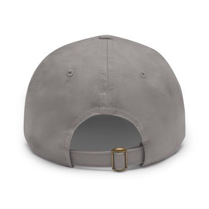 DOC Trump Dad Hat with Leather Patch (Rectangle)