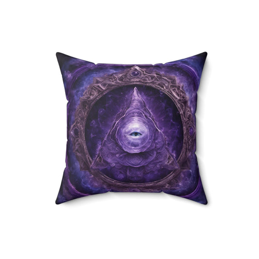 Almohada decorativa del chakra del tercer ojo