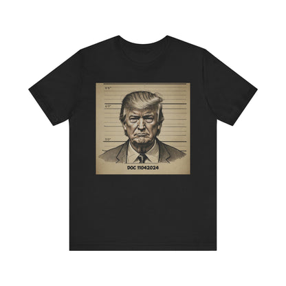 Tee Donald Trump Mugshot 11042024