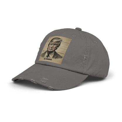 DOC Trump 2024 Unisex Distressed Cap