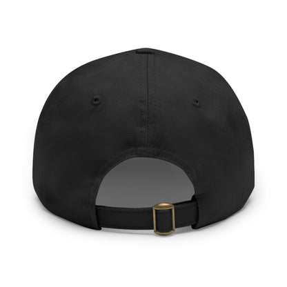 DOC Trump Dad Hat with Leather Patch (Rectangle)