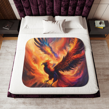 Pheonix Sherpa Blanket, Two Colors