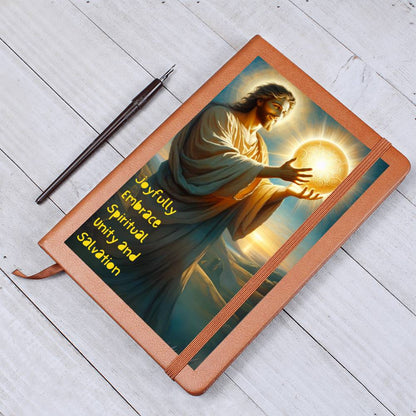 Jesus Vegan Leather Journal